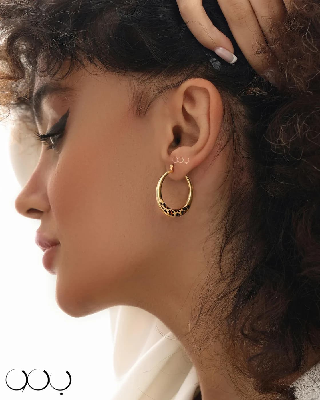 گوشواره حلقهای درشت «مهتاب»